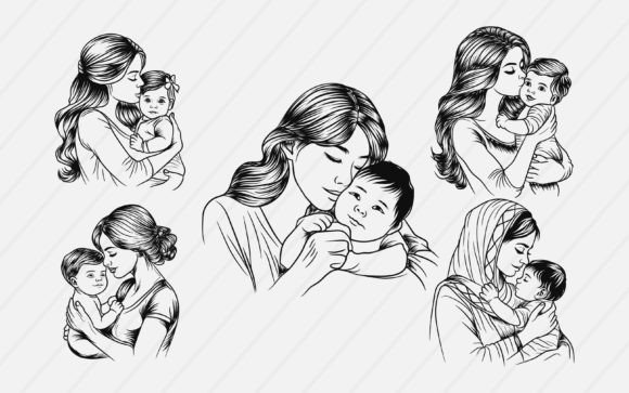 Download Mom Lover Vector Graphics Illustration - Vector graphics Collection