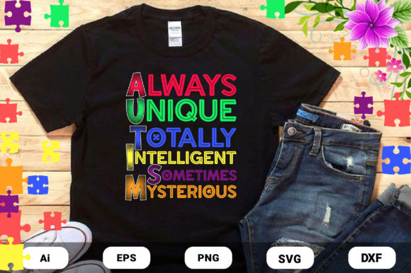 Download Autism Day Unique Tshirt Design DFX SVG - Dfx Collection