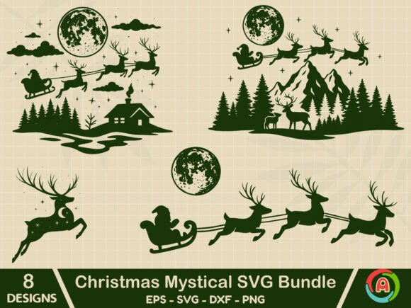 Download Christmas Mystical SVG Bundle - Mystical svg bundle Collection