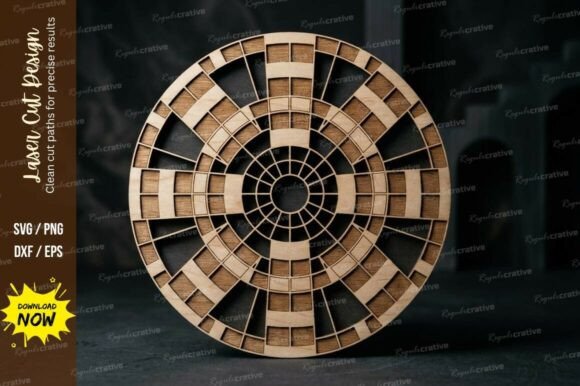 Download Checker Circle Laser Cut SVG, Laser Cut - Premium Resources