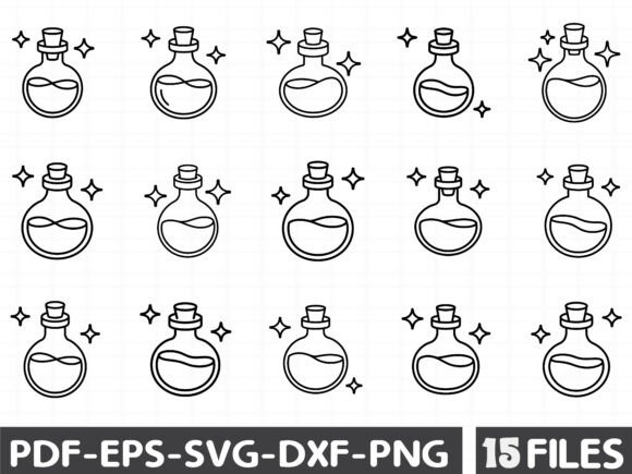 Download Witches Bottle SVG,Mystical Svg Bundle - Premium Resources