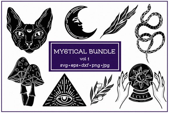Download Mystical SVG Bundle. Magic Designs. Boho - Mystical svg bundle Collection