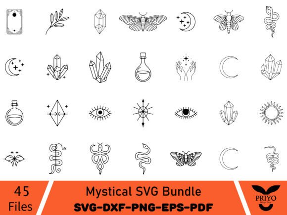 Download Mystical SVG Bundle - Mystical svg bundle Collection